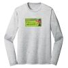 Sublimatable PosiCharge Long Sleeve Electric Heather Tee Thumbnail