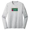 Sublimatable PosiCharge Long Sleeve Electric Heather Tee Thumbnail
