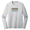 Sublimatable PosiCharge Long Sleeve Electric Heather Tee Thumbnail