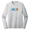 Sublimatable PosiCharge Long Sleeve Electric Heather Tee Thumbnail