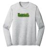 Sublimatable PosiCharge Long Sleeve Electric Heather Tee Thumbnail
