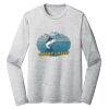 Sublimatable PosiCharge Long Sleeve Electric Heather Tee Thumbnail