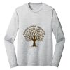 Sublimatable PosiCharge Long Sleeve Electric Heather Tee Thumbnail