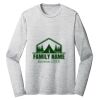 Sublimatable PosiCharge Long Sleeve Electric Heather Tee Thumbnail