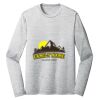 Sublimatable PosiCharge Long Sleeve Electric Heather Tee Thumbnail