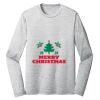 Sublimatable PosiCharge Long Sleeve Electric Heather Tee Thumbnail