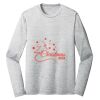Sublimatable PosiCharge Long Sleeve Electric Heather Tee Thumbnail