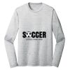Sublimatable PosiCharge Long Sleeve Electric Heather Tee Thumbnail