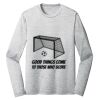 Sublimatable PosiCharge Long Sleeve Electric Heather Tee Thumbnail