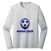 Sublimatable PosiCharge Long Sleeve Electric Heather Tee Thumbnail