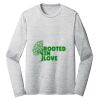 Sublimatable PosiCharge Long Sleeve Electric Heather Tee Thumbnail