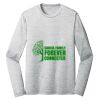 Sublimatable PosiCharge Long Sleeve Electric Heather Tee Thumbnail