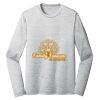 Sublimatable PosiCharge Long Sleeve Electric Heather Tee Thumbnail