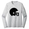 Sublimatable PosiCharge Long Sleeve Electric Heather Tee Thumbnail