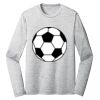 Sublimatable PosiCharge Long Sleeve Electric Heather Tee Thumbnail
