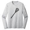 Sublimatable PosiCharge Long Sleeve Electric Heather Tee Thumbnail