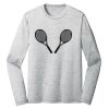 Sublimatable PosiCharge Long Sleeve Electric Heather Tee Thumbnail