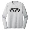 Sublimatable PosiCharge Long Sleeve Electric Heather Tee Thumbnail
