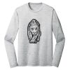 Sublimatable PosiCharge Long Sleeve Electric Heather Tee Thumbnail