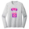 Sublimatable PosiCharge Long Sleeve Electric Heather Tee Thumbnail