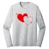 Sublimatable PosiCharge Long Sleeve Electric Heather Tee Thumbnail