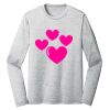 Sublimatable PosiCharge Long Sleeve Electric Heather Tee Thumbnail
