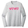 Sublimatable PosiCharge Long Sleeve Electric Heather Tee Thumbnail