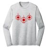 Sublimatable PosiCharge Long Sleeve Electric Heather Tee Thumbnail