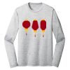 Sublimatable PosiCharge Long Sleeve Electric Heather Tee Thumbnail
