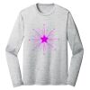 Sublimatable PosiCharge Long Sleeve Electric Heather Tee Thumbnail