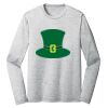 Sublimatable PosiCharge Long Sleeve Electric Heather Tee Thumbnail