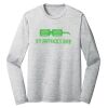 Sublimatable PosiCharge Long Sleeve Electric Heather Tee Thumbnail