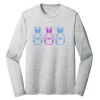 Sublimatable PosiCharge Long Sleeve Electric Heather Tee Thumbnail