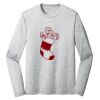 Sublimatable PosiCharge Long Sleeve Electric Heather Tee Thumbnail