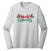 Sublimatable PosiCharge Long Sleeve Electric Heather Tee Thumbnail