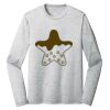 Sublimatable PosiCharge Long Sleeve Electric Heather Tee Thumbnail