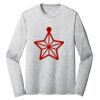 Sublimatable PosiCharge Long Sleeve Electric Heather Tee Thumbnail