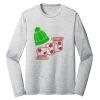 Sublimatable PosiCharge Long Sleeve Electric Heather Tee Thumbnail