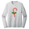 Sublimatable PosiCharge Long Sleeve Electric Heather Tee Thumbnail