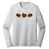 Sublimatable PosiCharge Long Sleeve Electric Heather Tee Thumbnail