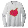 Sublimatable PosiCharge Long Sleeve Electric Heather Tee Thumbnail