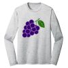 Sublimatable PosiCharge Long Sleeve Electric Heather Tee Thumbnail