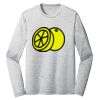 Sublimatable PosiCharge Long Sleeve Electric Heather Tee Thumbnail