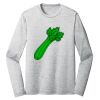 Sublimatable PosiCharge Long Sleeve Electric Heather Tee Thumbnail