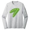 Sublimatable PosiCharge Long Sleeve Electric Heather Tee Thumbnail
