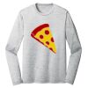 Sublimatable PosiCharge Long Sleeve Electric Heather Tee Thumbnail