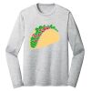 Sublimatable PosiCharge Long Sleeve Electric Heather Tee Thumbnail