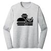 Sublimatable PosiCharge Long Sleeve Electric Heather Tee Thumbnail