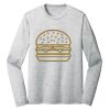 Sublimatable PosiCharge Long Sleeve Electric Heather Tee Thumbnail