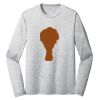 Sublimatable PosiCharge Long Sleeve Electric Heather Tee Thumbnail
